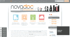Desktop Screenshot of 102novadoc.es